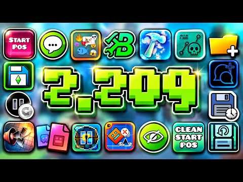 EVERYTHING THAT IS NEW IN GEOMETRY DASH 2.209