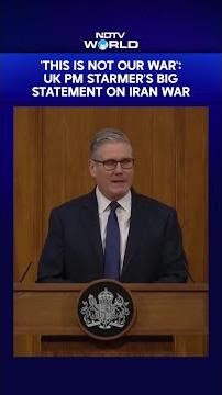 ‘This Is Not Our War’: UK PM Starmer’s Big Statement On Iran Conflict