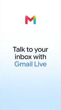 Talk to your inbox with Gmail Live