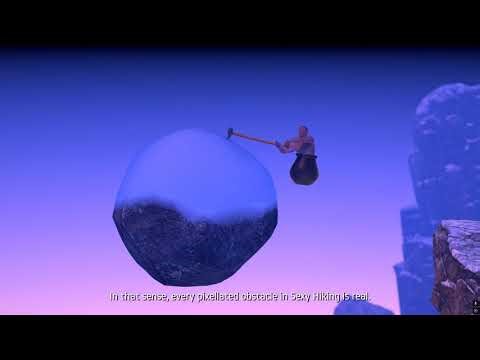 NEW PB 00h:04m:43.510s Getting Over It with Bennett Foddy