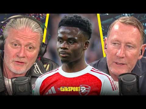 "DOESN'T BRING ANYTHING AT ALL!" Parlour and Petit DEBATE if Saka Needs to be DROPPED at Arsenal!
