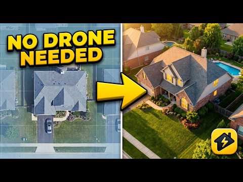 How to Create Real Estate AI Drone Shots From Google Maps