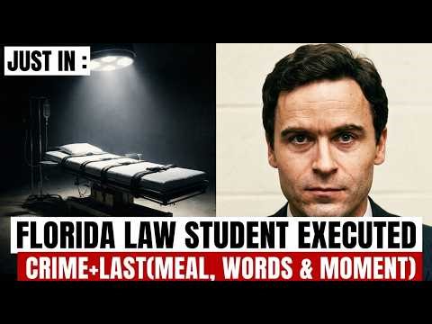 Law Student Ted Bundy Execution At Florida State Prison |Special Last Meal+Moment+Words Revealed.