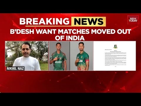 Breaking News: Bangladesh Asks ICC To Move T20 World Cup Matches From India Citing Security Threats