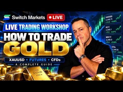 Live Trading Workshop: How To Trade Gold!
