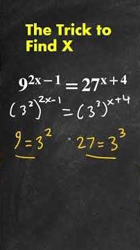 Solving Exponential Equations
