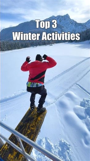 3 Activities You Should Try in the Winter 🥶
