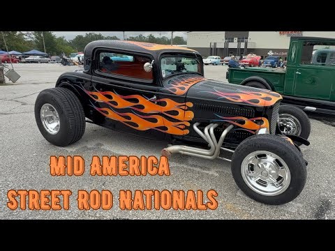 NSRA MID AMERICA STREET ROD NATIONALS, Springfield, MO - 43rd ANNUAL - Day 1 (Part 2)