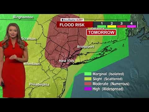 AccuWeather Alert: Upgraded flood risk Tuesday