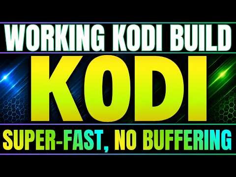 This KODI Build Is Super-Fast! 🔥 Best WORKING Build 2026