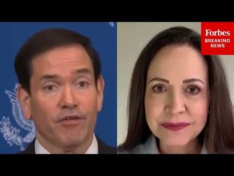 Marco Rubio Responds To Reports That María Corina Machado Tried And Failed To Return To Venezuela