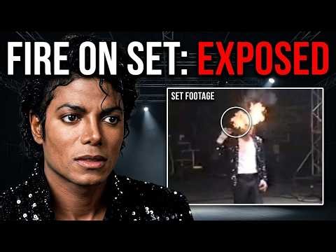 Michael Jackson’s Hair Caught Fire on Set… The Footage Still Raises Questions