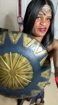 Crossdresser Transforms Into Wonder Woman | Full 8-Piece Costume Reveal
