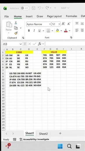 How to combine two array using map function excel #excel #mstechtricks #exceltips