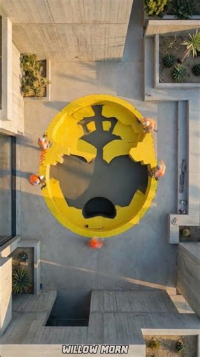 We built a giant Exploding Head Emoji pool! 🤯💦