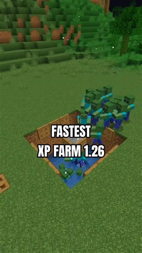 Minecraft Best XP farm easy Fast XP farm 1.26 #minecraft #tutorial #shorts #viral #ytshorts