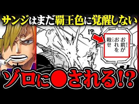 サンジはゾロに◯される!?覇王色の覚醒でワノ国編からの伏線回収か…※ネタバレ 注意【 ワンピース 最新 1194話 】