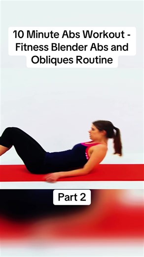 10 Minute Abs Workout - Fitness Blender Abs and Obliques Routine (2). #homeworkout #absworkout #fitness #blender #obliques