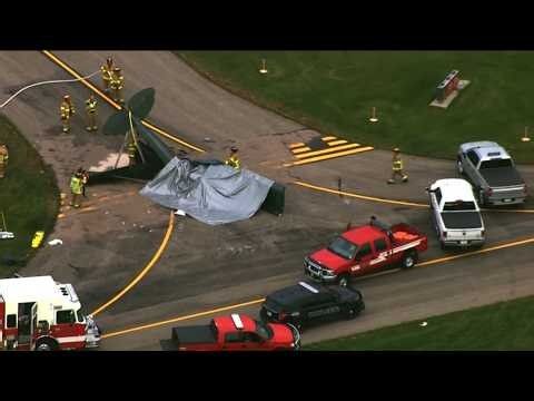 Officials investigate plane crash at Buffalo Municipal Airport