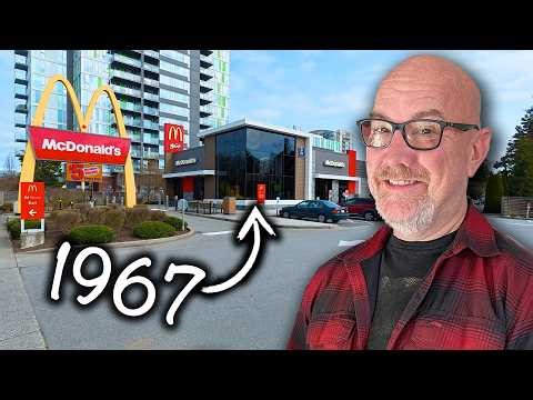 Visiting the Very First McDonald's Location in Canada Built in 1967