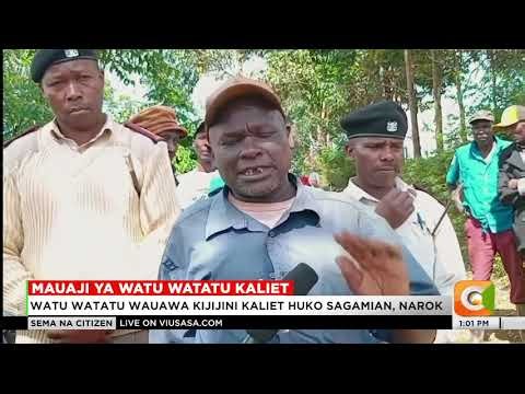 Watu 3 wauawa kwenye makabiliano ya mzozo wa ardhi ya familia kijijini Kaliet huko Sagamian, Narok