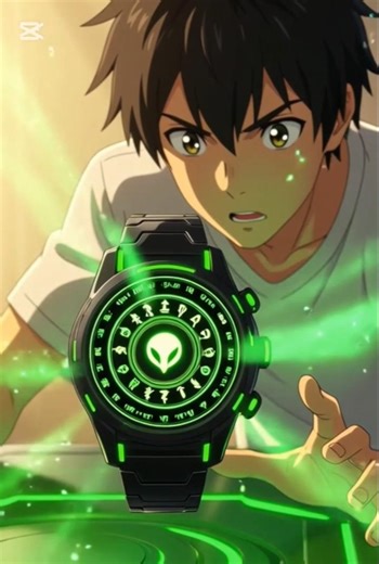 He Pressed The Alien Button… And This Happened! 👽🔥 | Futuristic Anime Transformation