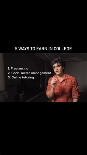 5 Ways to Earn Money in College 💰