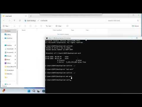 Windows Command Prompt CMD Basics for Beginners Essential Commands Tutorial 1