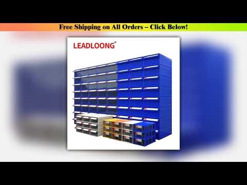 LEADLOONG F1 Desktop Storage Drawer 6pcs 180*95*50mm/7*3.7*2in Stackable Organizer Drawer Great
