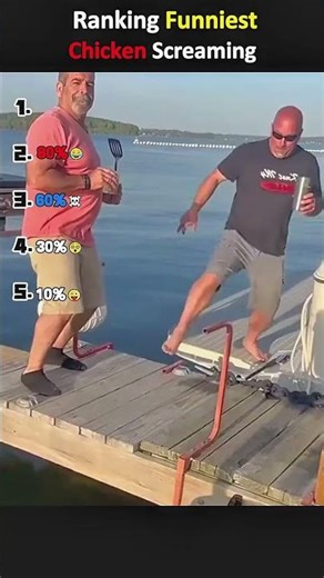 Ranking Funniest Chicken Screaming 👀🔥#viral #shorts