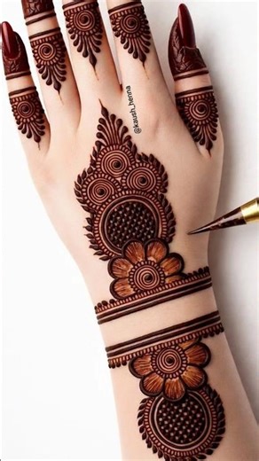 Stylish mehndi design #mehndi #shorts#reel#reels#new#simple#shortsfeed