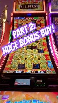 PART 2: HUGE BONUS BUY! #blackjack #slotmachine #slot #casino #gambling #roulette #lasvegas #bigwin