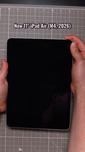 Aesthetic unboxing of the new M4 iPad Air