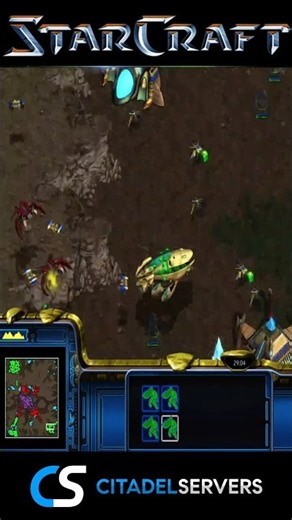 StarCraft Gameplay | Classic Terran, Zerg & Protoss RTS