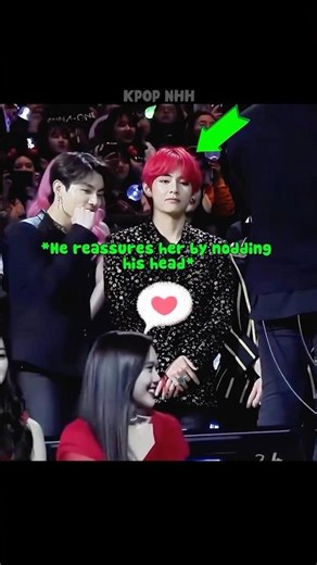 Taehyung's Reaction When He Saw A Girl Peeking At Him 🤭💜 #shorts #bts #taehyung