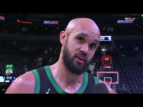 Derrick White on Celtics' comeback, calls Luka Garza the 'ultimate competitor' | NBA on ESPN