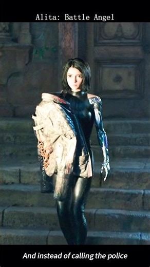 👁️ This Cyborg Girl Has BIGGER Eyes Than My Future…#shorts #movie