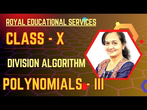 Division Algorithm #divisionalgorithm #polynomialsclass10