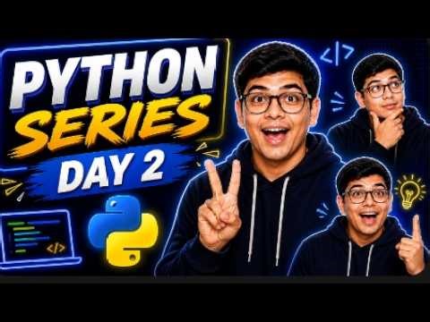 Python Day 2 🚀 | Python Programs for Beginners | Hands-on Practice