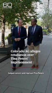 Colorado AG alleges retaliation over Tina Peters’ imprisonment #shorts