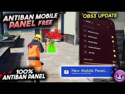 Free Fire Panel Mobile 🔥OB53 FF Antiban Panel | Free Fire Hack New 😈 FF Injector 2026 | FF Panel