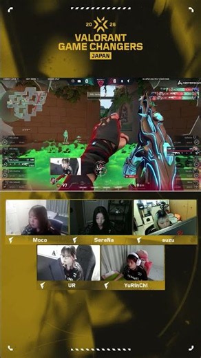 FL UR 的確なAIMが光る✨ 1vs3 クラッチ⚡⚡ #shorts #gamechangers #valorant