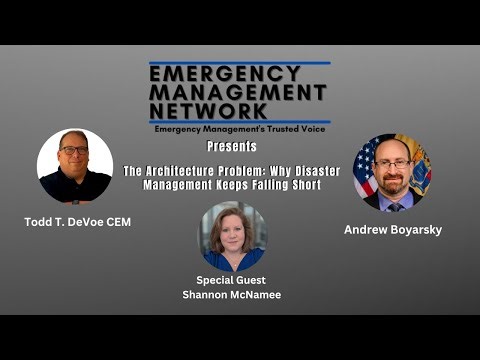 The Architecture Problem: Why Disaster Management Keeps Falling Short