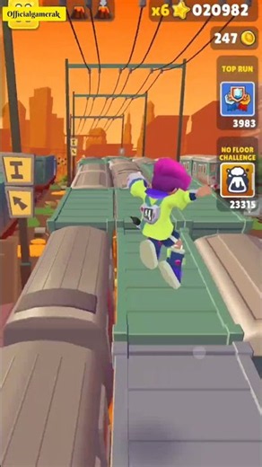 Subway Surfers Lava Floor 🔥🌋 | Escape the Burning Track!