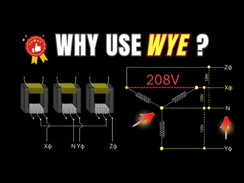 Three-Phase Transformer Banks | Delta Primary to Wye Secondary Wiring