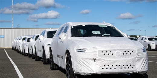 Volvo Car Logs 2% Rise in Vehicle Sales in Final Month of Year