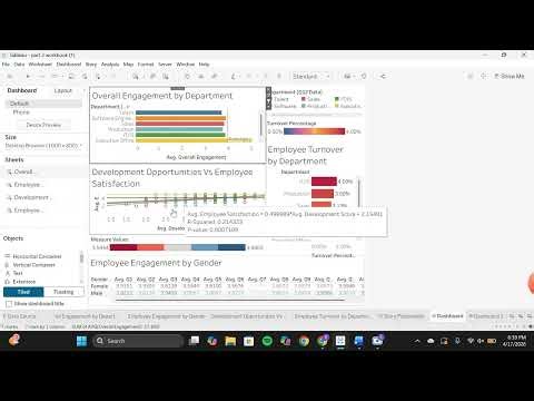 How to Create and Interact with a Dashboard in Tableau