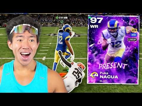 Puka Nacua Is Unstoppable in Madden 26! Catches Everything!