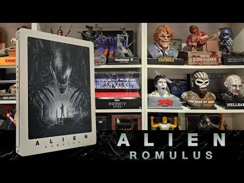 Alien Romulus 4k Ultra HD Bluray Steelbook Unboxing. 