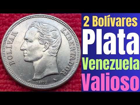 Monedas Antiguas y 💰 Valiosas de 2 Bolívares de Plata de Venezuela🇻🇪 ¿Las tienes? ¿Cuánto valen?